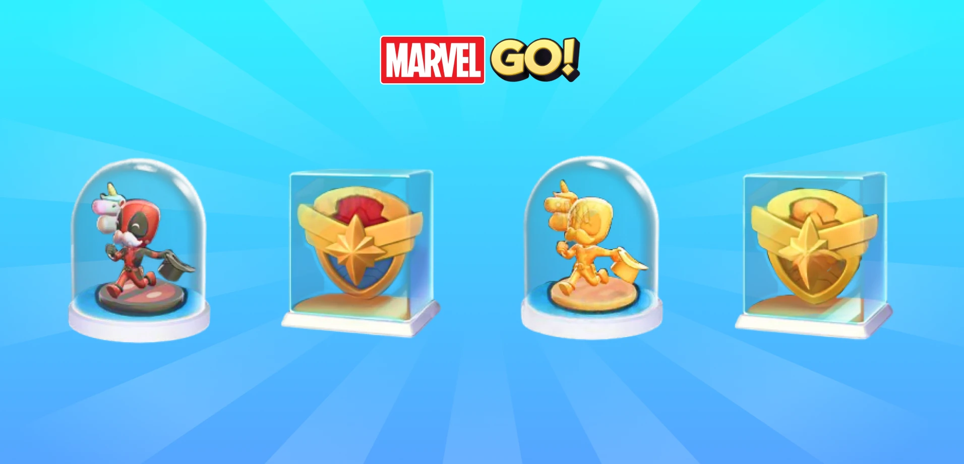 Complete the entire Monopoly Go Marvel GO! new album to get the rewards which contains Deadpool Token and Captain Marvel Shield.