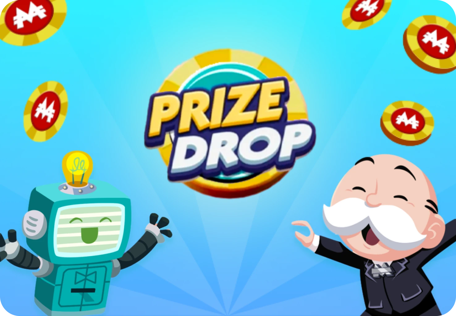 Joining the Peg-E Prize Drop in Monopoly Go, you have to collect Prize Drop chips by rolling dice to participate in daily games during the Prize Drop event.