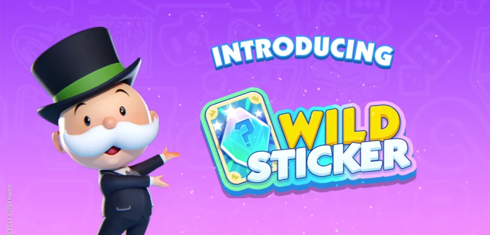 A detailed introduction to Monopoly Go Wild Stickers, with a Wild Sticker icon in the image.