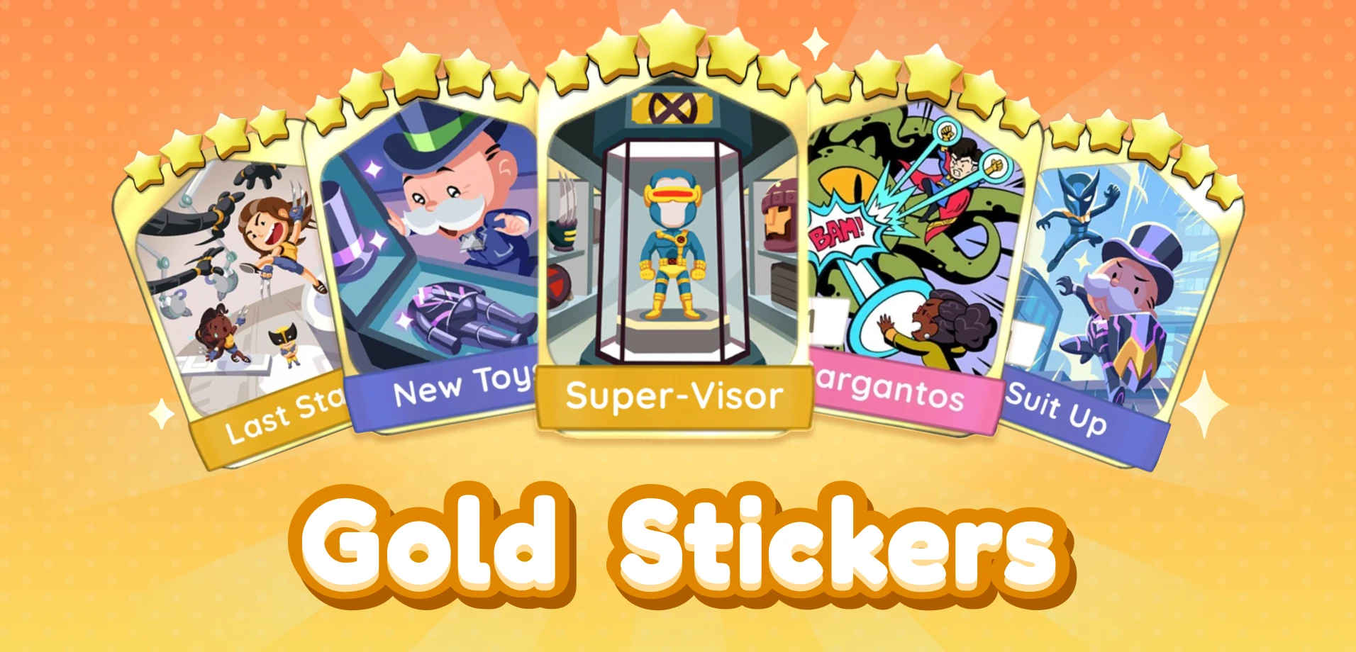 5 Monopoly Go gold stickers that are hard to get. Show how to get gold stickers in Monopoly GO.